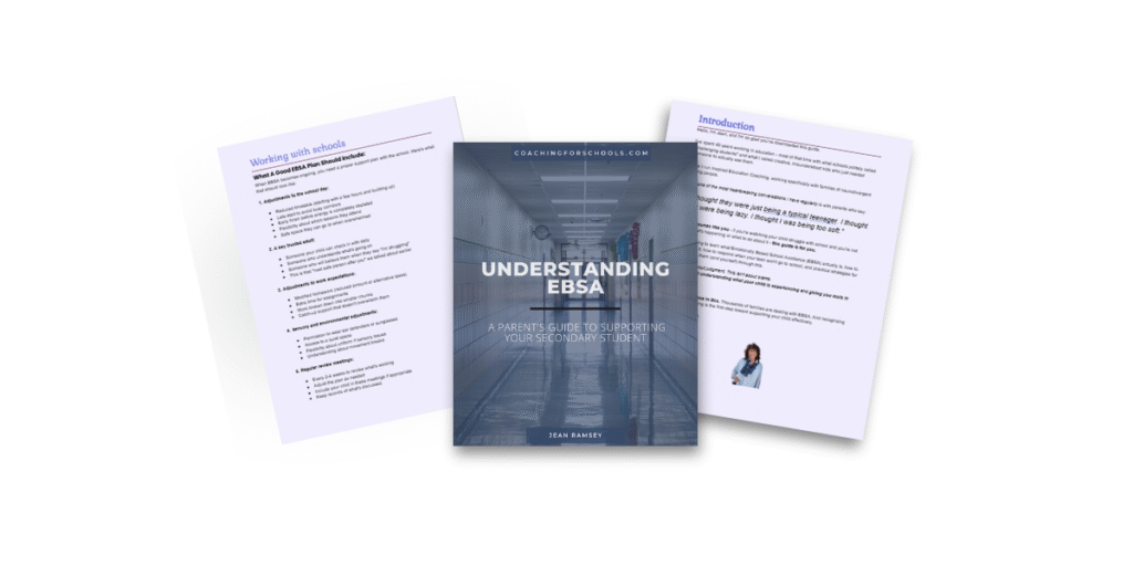 Parents Guide to EBSA Jean Ramsey ADHD Coach
