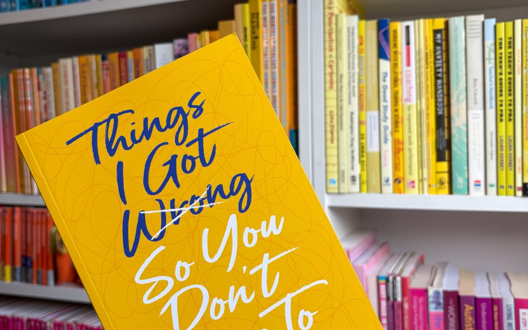 Book review: Dr. Pooky Knightsmith - Things I got wrong so you don't have to by ADHD Coach Jean Ramsey based in Bicester, UK.